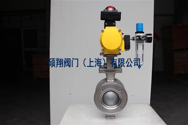 氣動(dòng)V型球閥VQ641F/VQ641H